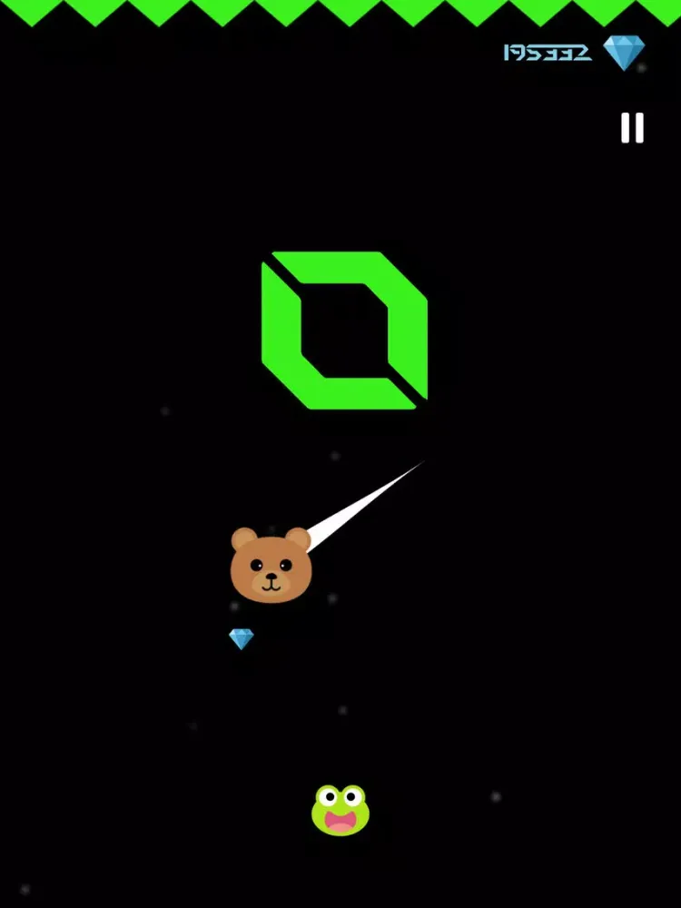 ภาพหน้าจอของ Curve Ballz iPad