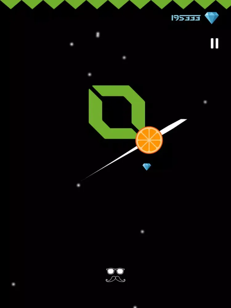 ภาพหน้าจอของ Curve Ballz iPad