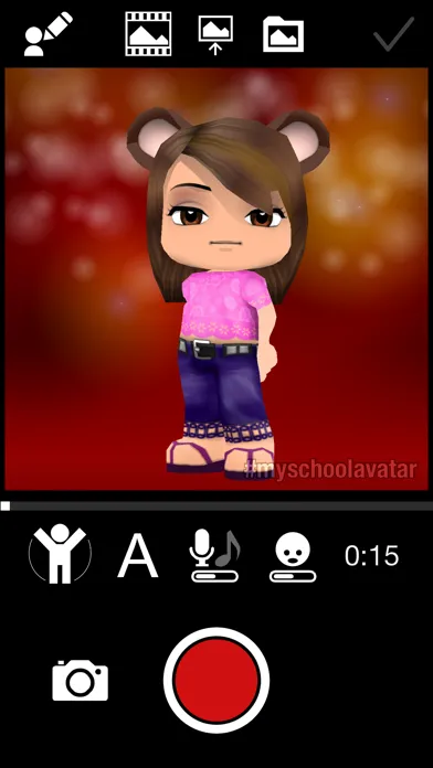 Ảnh chụp màn hình của My School Avatar