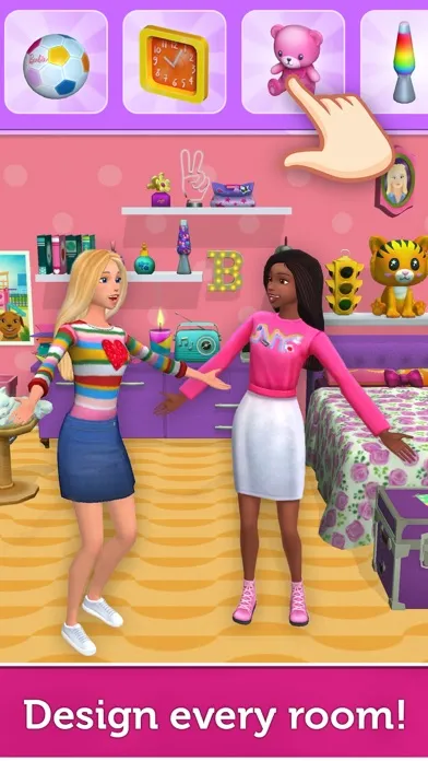 Ảnh chụp màn hình của Barbie Dreamhouse Adventures