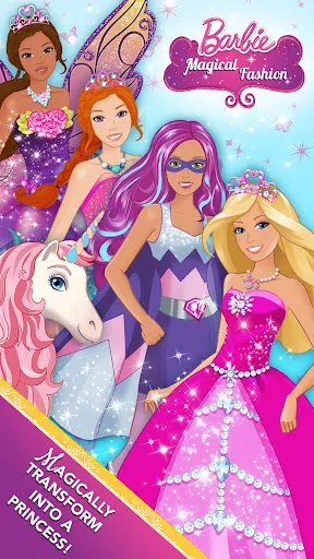 ภาพหน้าจอของ Barbie Magical Fashion