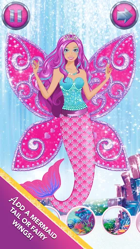 ภาพหน้าจอของ Barbie Magical Fashion