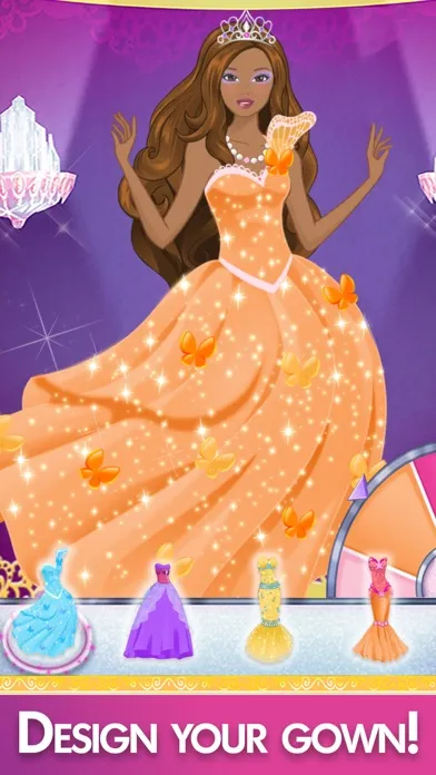 Captures d'écran de Barbie Magical Fashion