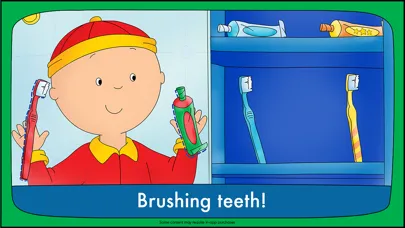 Ảnh chụp màn hình của Goodnight Caillou