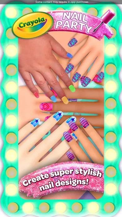 Crayola Nail Party سکرین شاٹس