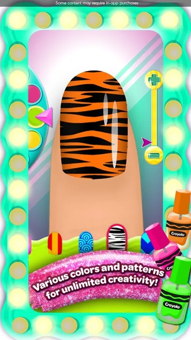 Crayola Nail Party سکرین شاٹس