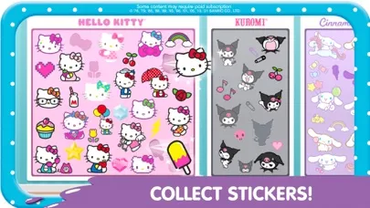 Capturas de tela do Hello Kitty Nail Salon