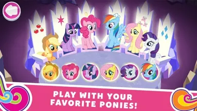 Tangkapan layar My Little Pony: Harmony Quest