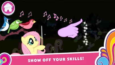 Tangkapan layar My Little Pony: Harmony Quest