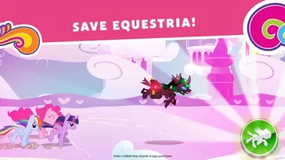 Tangkapan layar My Little Pony: Harmony Quest