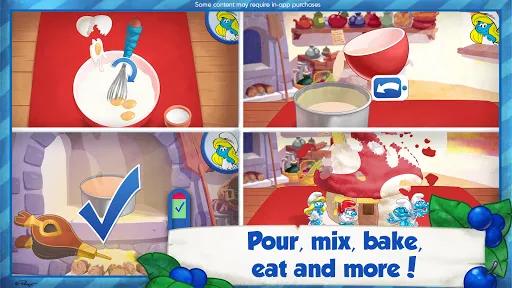 The Smurfs Bakery Screenshots