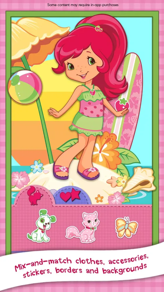 Strawberry Shortcake Dress Up Screenshots