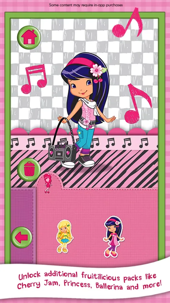 Strawberry Shortcake Dress Up Screenshots