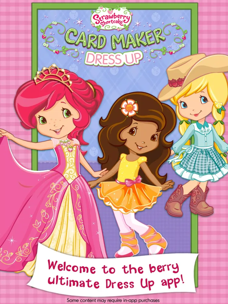 Strawberry Shortcake Dress Up Screenshots
