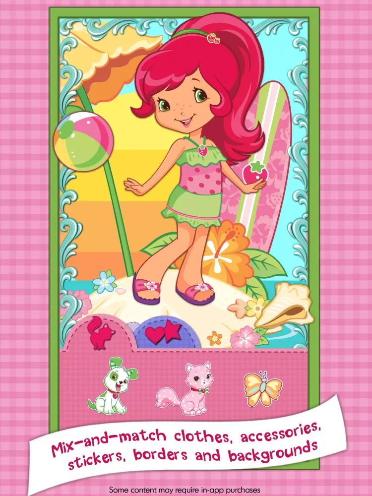 Strawberry Shortcake Dress Up Screenshots