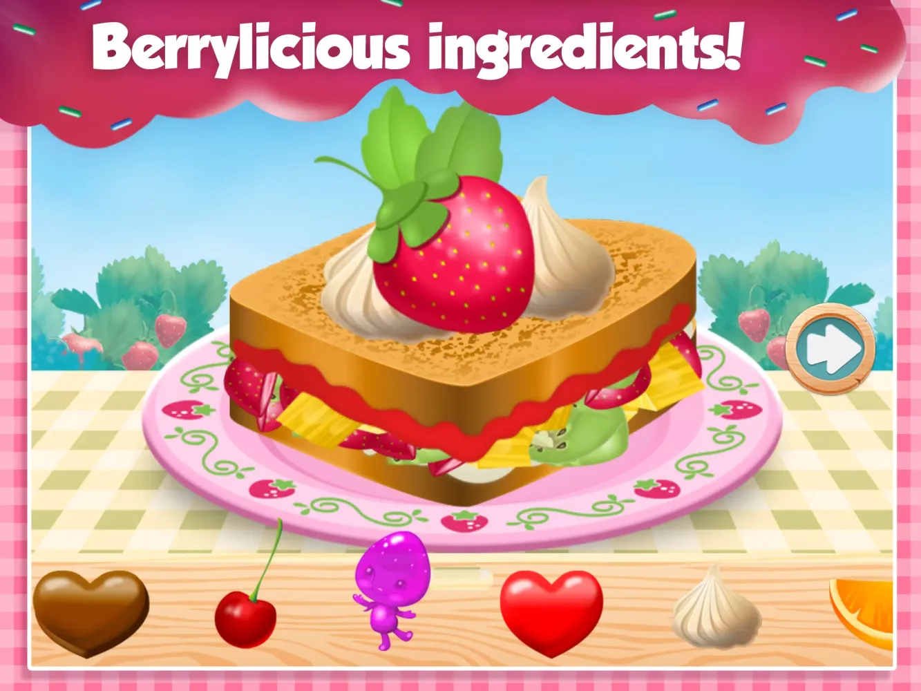 Скриншоты Strawberry Shortcake Food Fair