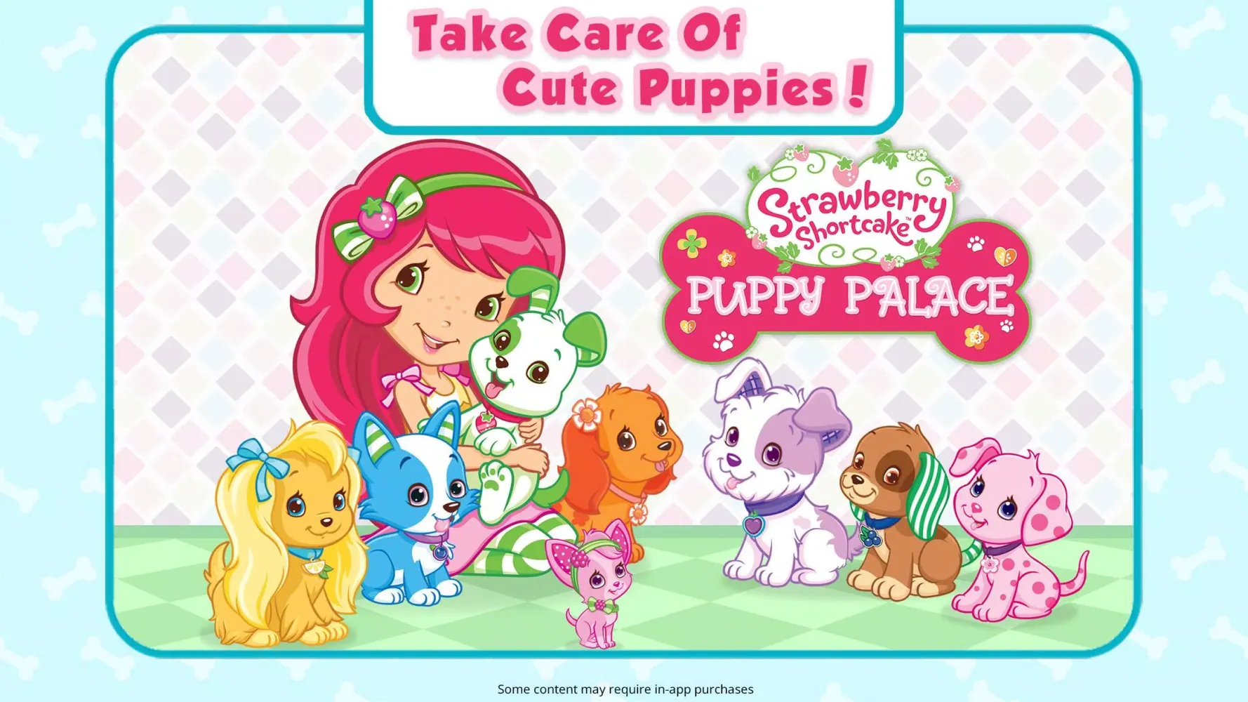 Tangkapan skrin Strawberry Shortcake Puppy Fun