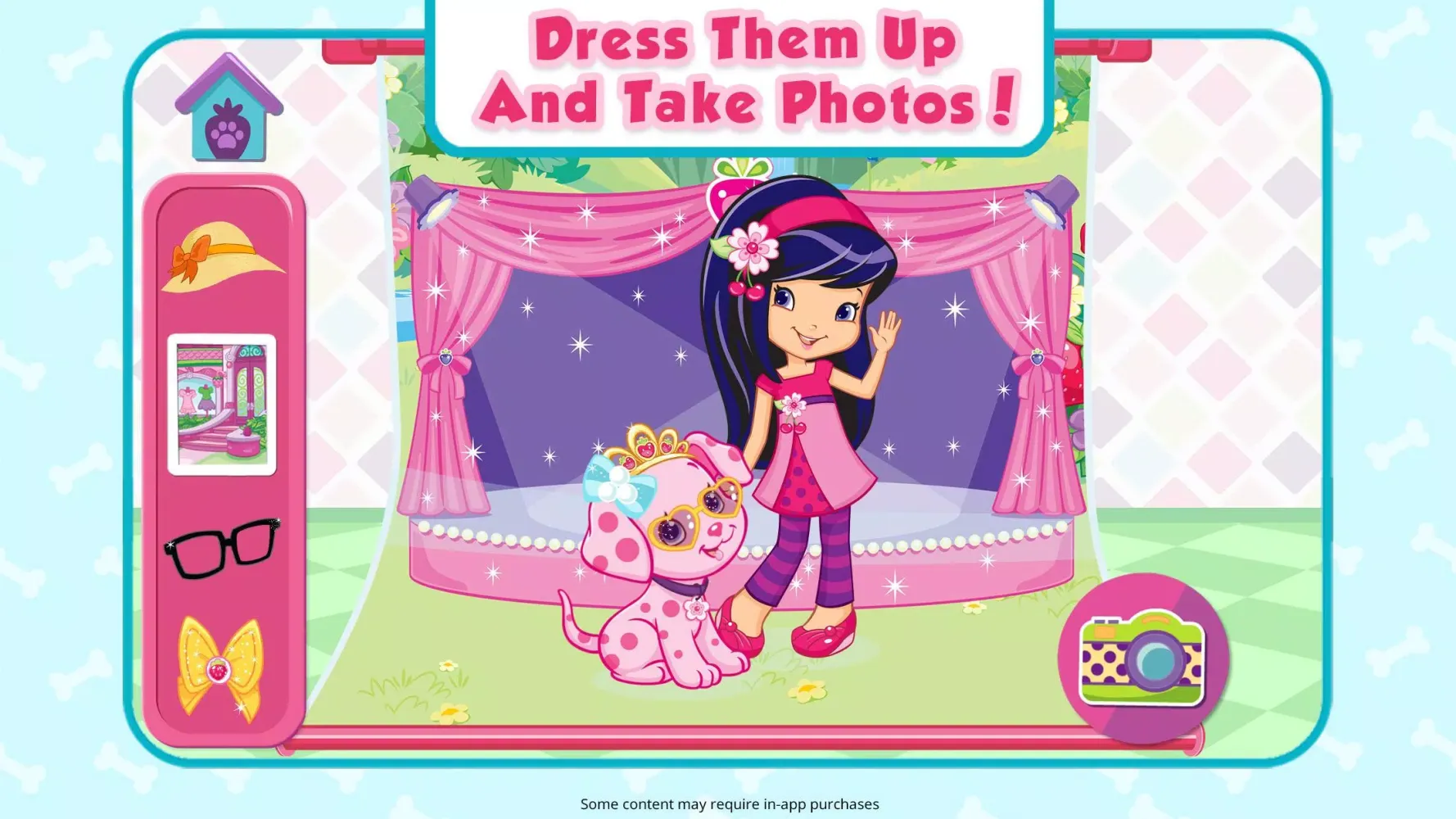 Tangkapan skrin Strawberry Shortcake Puppy Fun