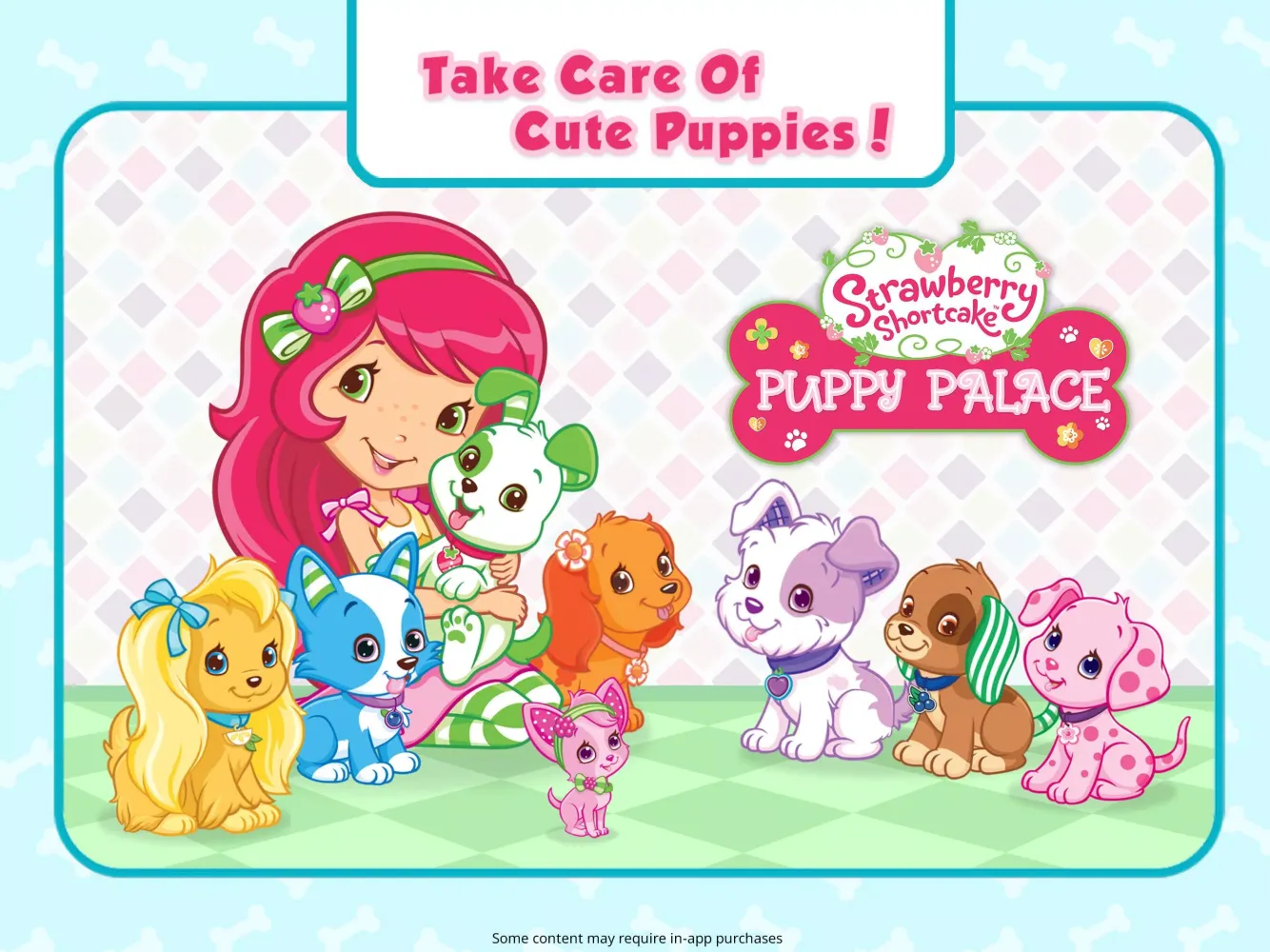 Tangkapan skrin Strawberry Shortcake Puppy Fun