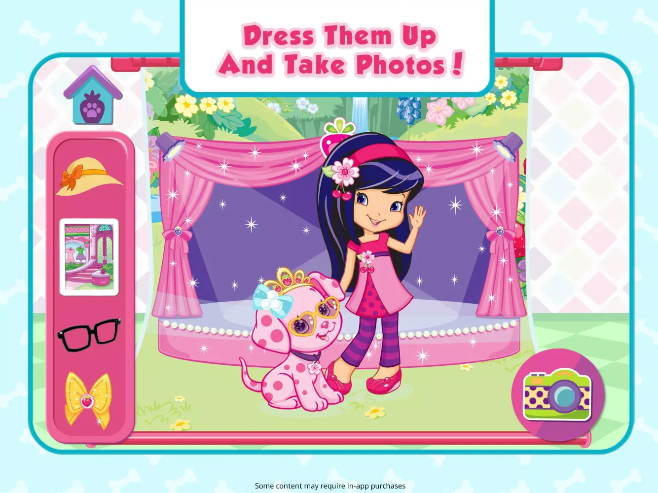 Tangkapan skrin Strawberry Shortcake Puppy Fun