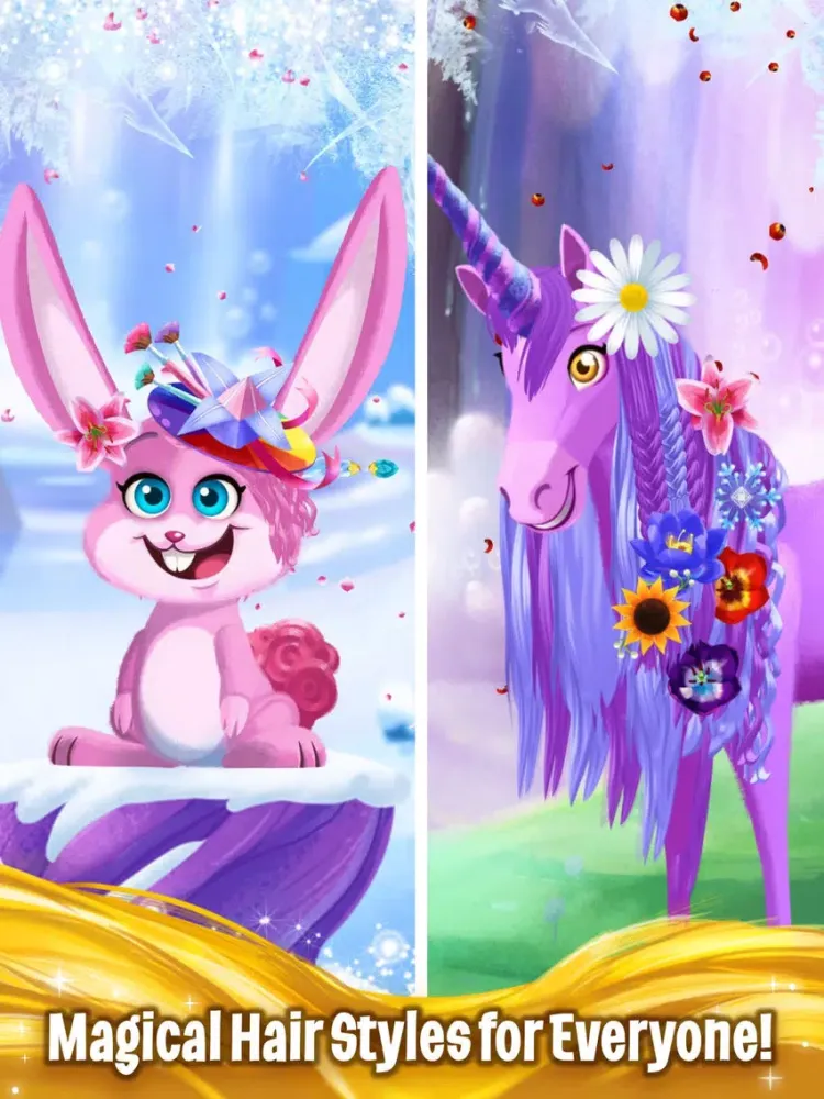 Barbie Dreamtopia - Magical Hair iPad  Screenshots