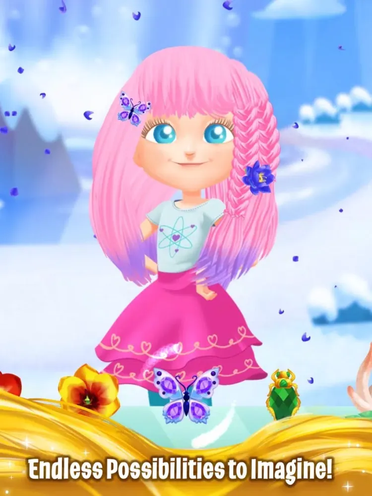 Barbie Dreamtopia - Magical Hair iPad  Screenshots