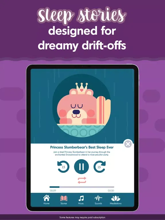 Budge Bedtime Stories & Sounds iPad  Screenshots