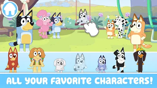 Capturas de pantalla de Bluey: Let's Play!