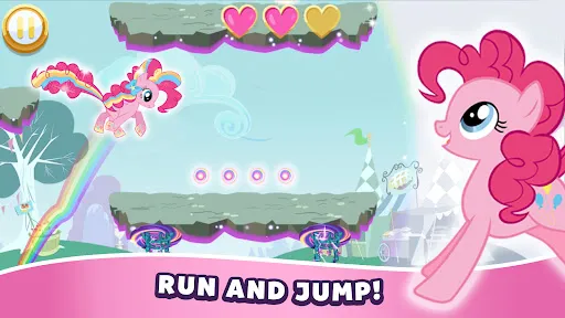 Capturas de pantalla de My Little Pony Rainbow Runners