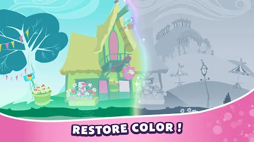 Capturas de pantalla de My Little Pony Rainbow Runners