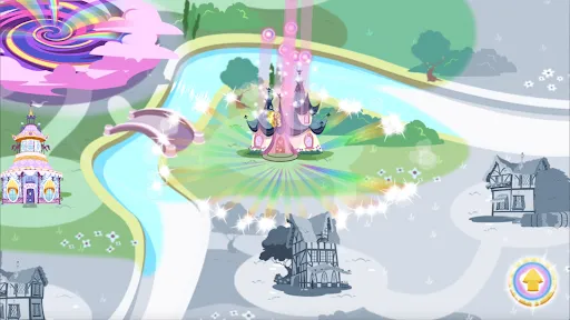 Capturas de pantalla de My Little Pony Rainbow Runners