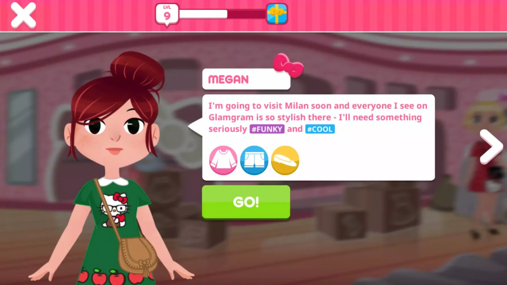 Capturas de pantalla de Hello Kitty Fashion Star