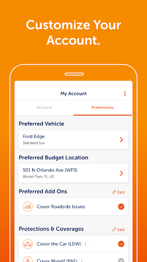 Budget Car Rental Screenshots