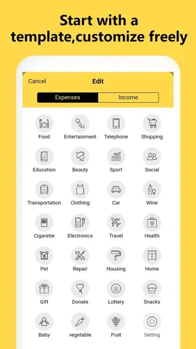 Money Tracker:Expense & Budget应用截图