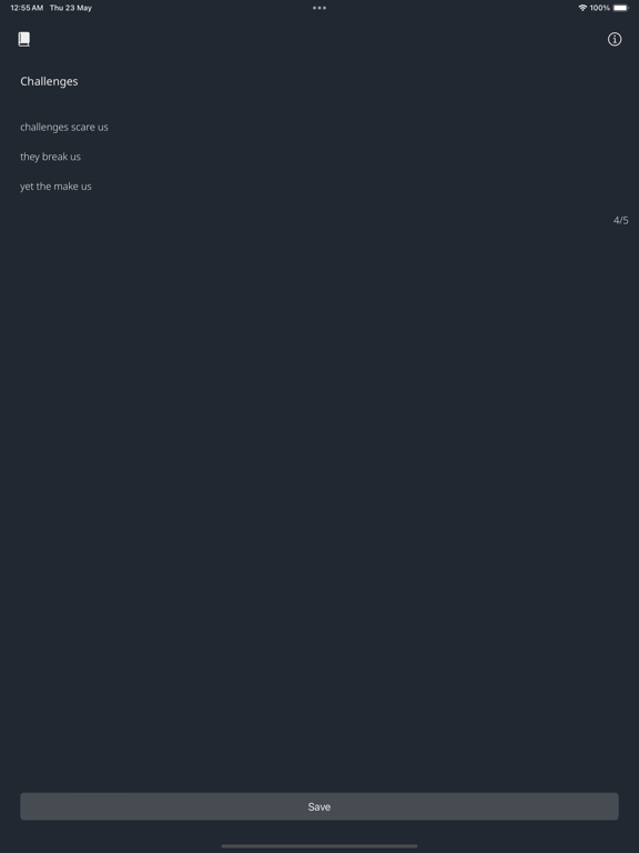 Скриншоты Haiku: Write zen poetry iPad 