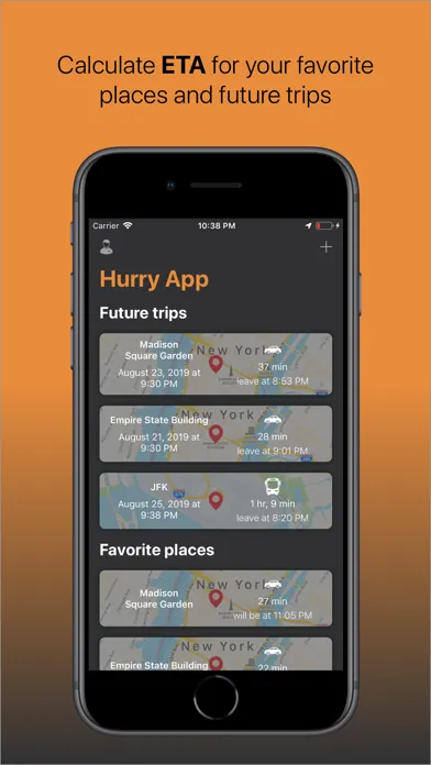 Ảnh chụp màn hình của Hurry App - Be on time