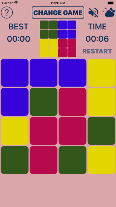 Tangkapan layar Rubik square puzzle logic game