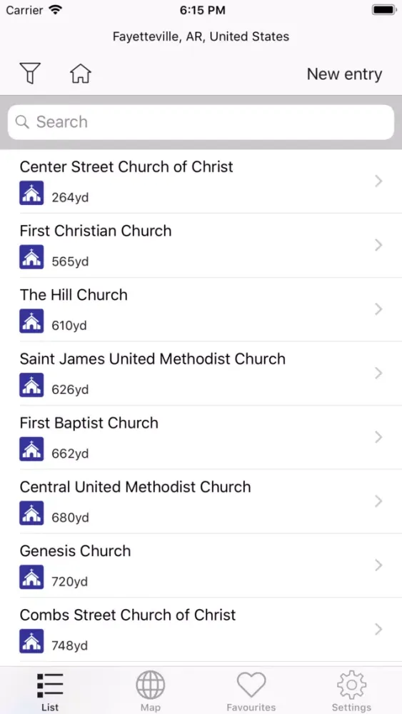Capturas de pantalla de Churches worldwide