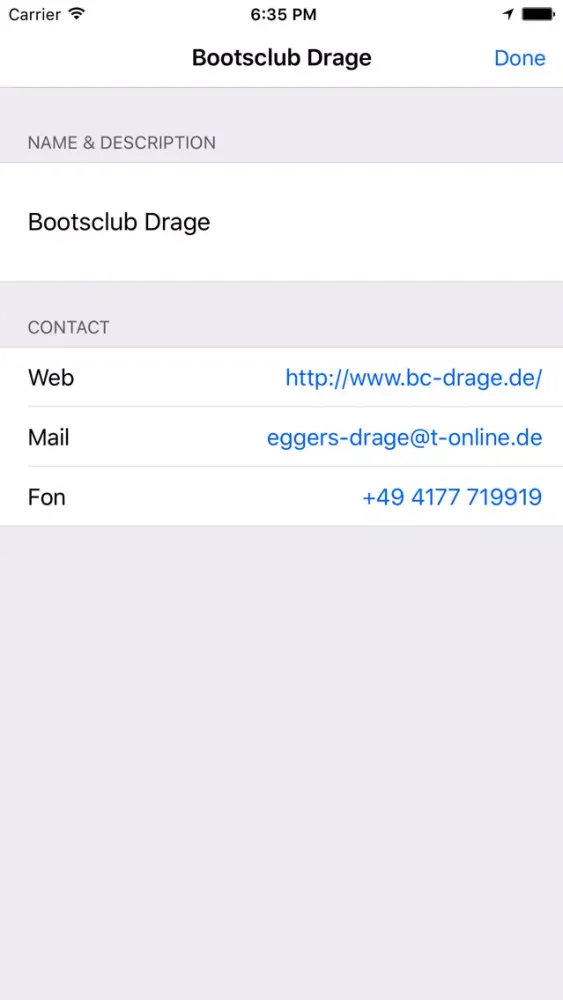 Screenshot di mySeaMap