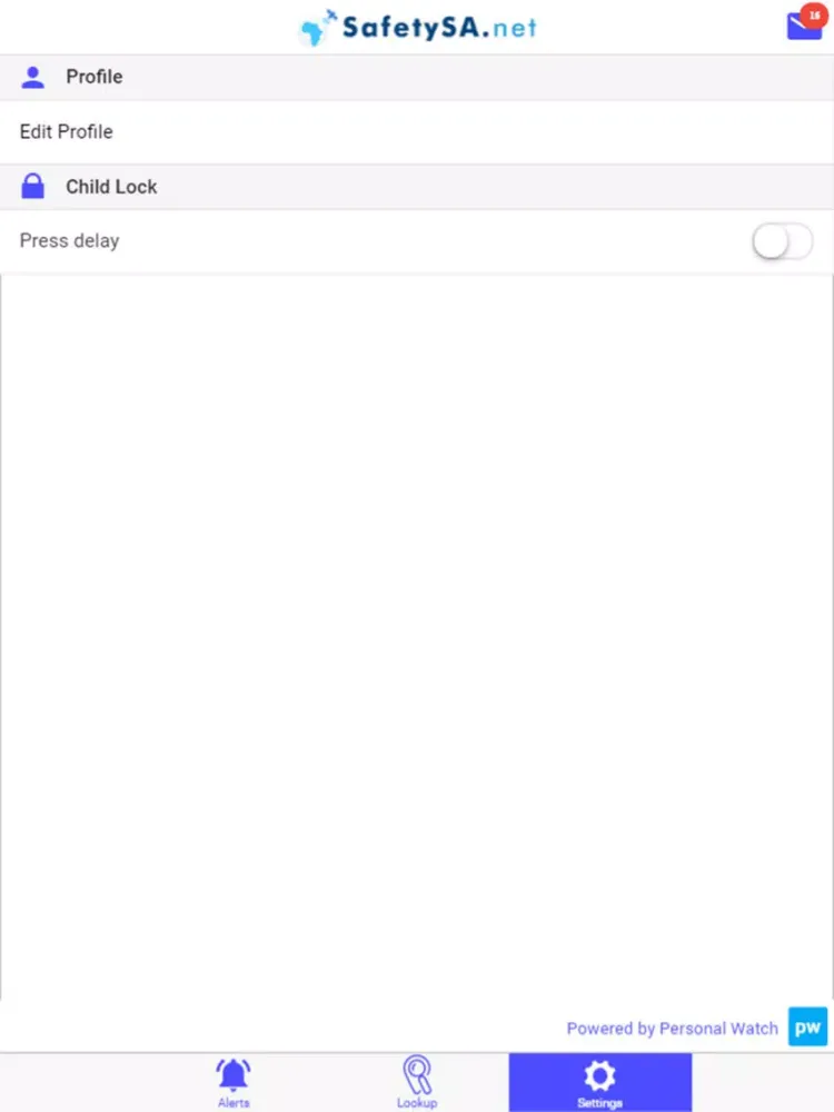 SafetySA.net iPad 应用截图