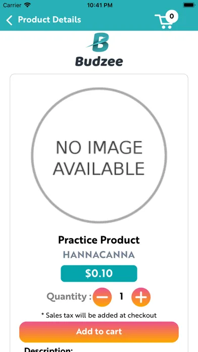Budzee Cannabis Delivery 스크린샷