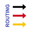 Currents measuring and routing Currents measuring and routing
