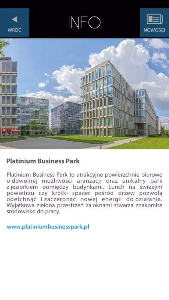 Capturas de pantalla de Warszawskie Legendy - Platinium Business Park