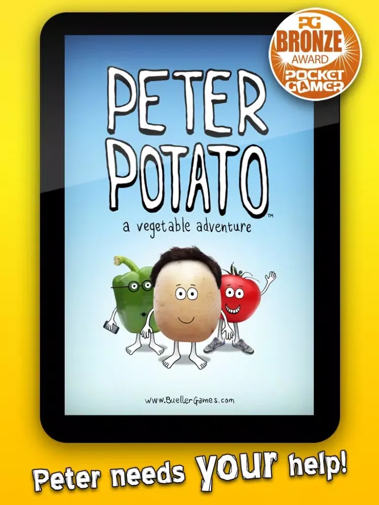 Capturas de pantalla de Peter Potato iPad 