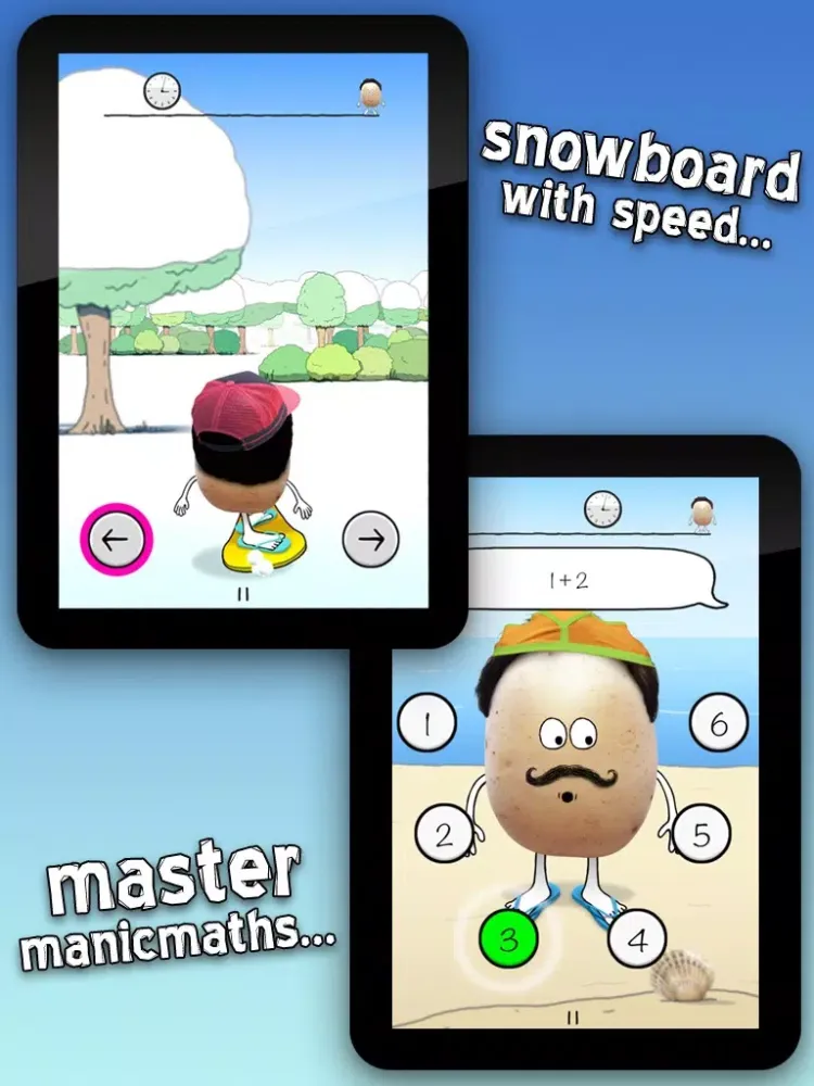 Capturas de pantalla de Peter Potato iPad 