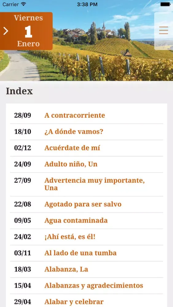 Capturas de tela do La Buena Semilla 2016
