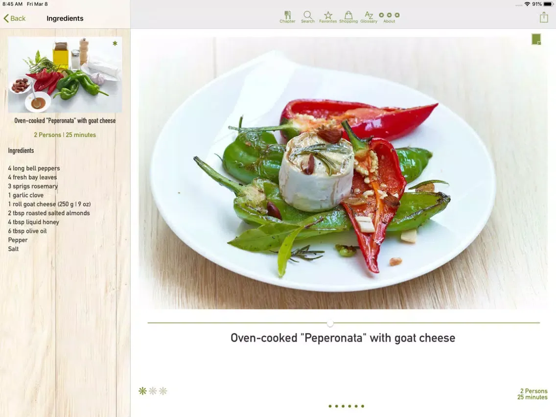 Going Vegetarian! iPad 应用截图