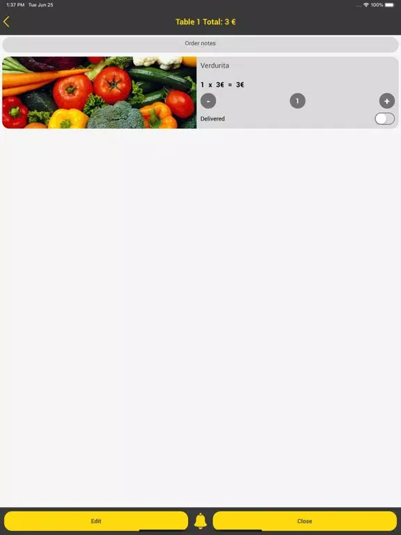 Menupop iPad  스크린샷