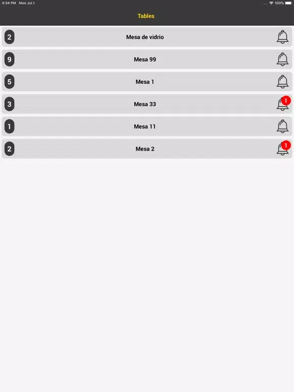 Menupop iPad  스크린샷