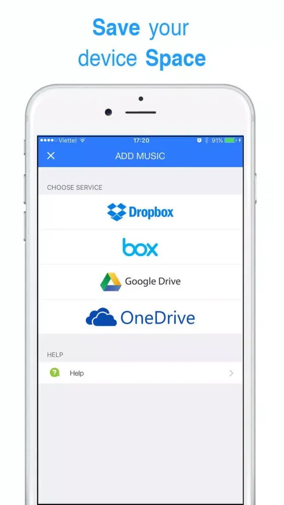 Music Cloud - Free MP3 & FLAC Player for Cloud Services Screenshots
